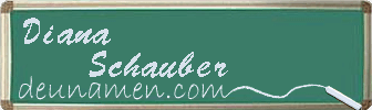 Diana Schauber Visitenkarte
